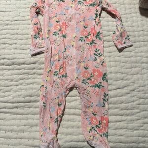 Magnetic Me Pink Floral Kids One Piece, 3-6 months